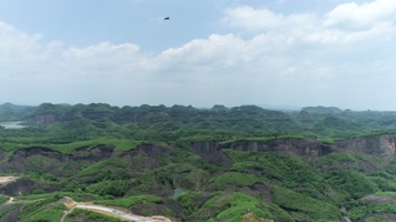 飞天山丹霞地貌航拍16