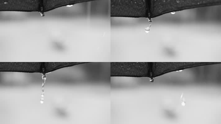 雨伞 水滴  