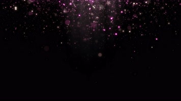 唯美金色粒子背景 