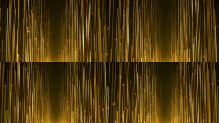 粒子雨 唯美金色粒子背景  