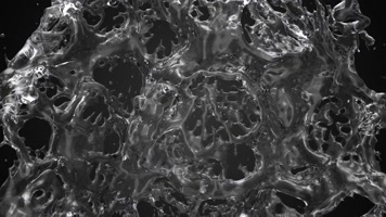 水花溅起 流体 水滴  