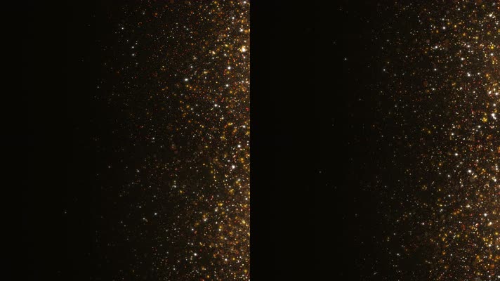 唯美金色粒子背景 