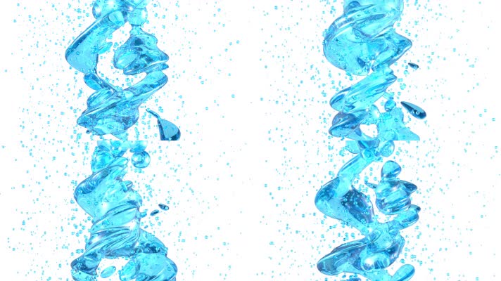 水花溅起 流体 水滴 