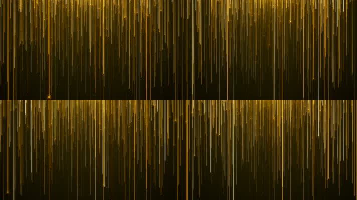 粒子雨 唯美金色粒子背景  