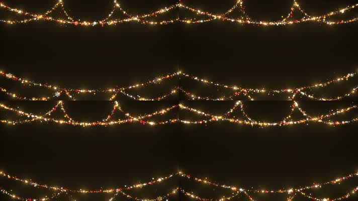 圣诞节 彩灯 节日  