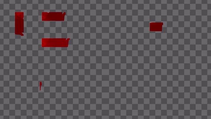 红绸字幕条通道背景