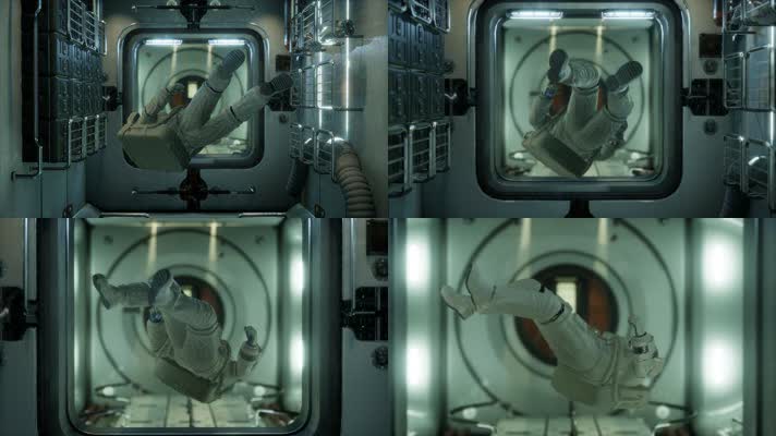 宇航员 失重 太空  