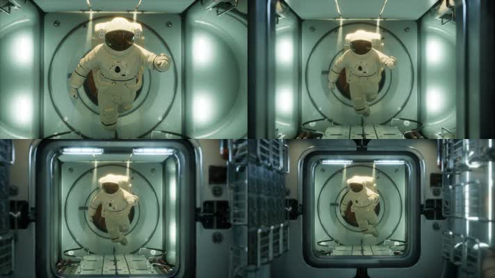 宇航员 失重 太空  