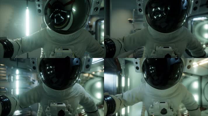宇航员 失重 太空  