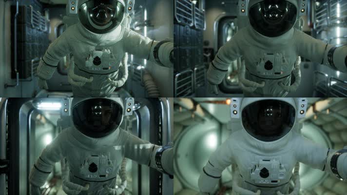 宇航员 失重 太空  