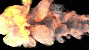 爆炸 火焰 燃烧 烈焰 