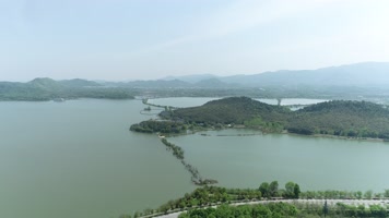 池州平天湖航拍美景（4K50帧）
