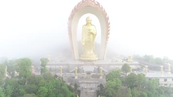 九江东林大佛原素材（4K50帧）