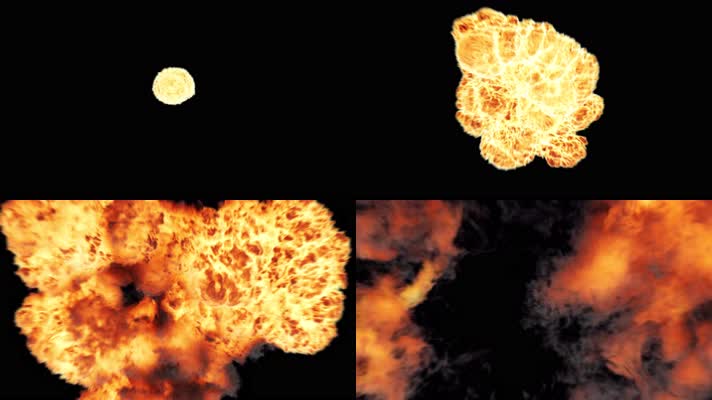 爆炸 火焰 燃烧 烈焰 喷火 