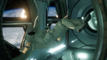 宇航员 失重 太空  