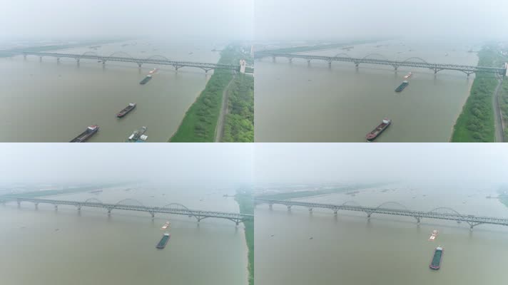 九江长江大桥风景（4K50帧）