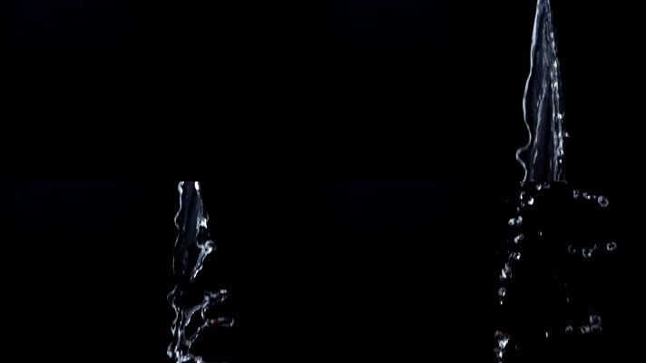 水花溅起 流体 水滴  