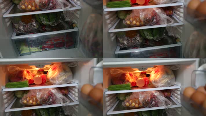 冰箱冷藏储存食物 (2)