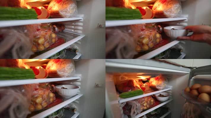 冰箱冷藏储存食物 (6)