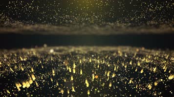 粒子空间 唯美金色粒子背景  