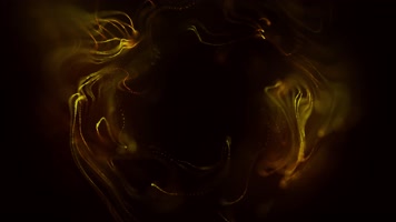 唯美金色粒子背景  