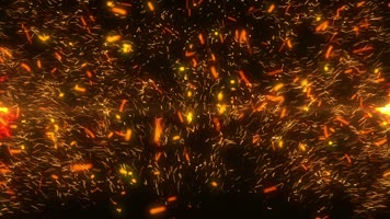 金色粒子转场 金色粒子背景  