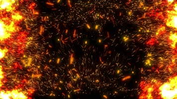 金色粒子转场 金色粒子背景  