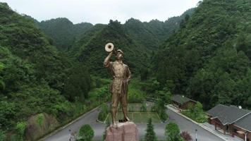 红军突破乌江航拍2