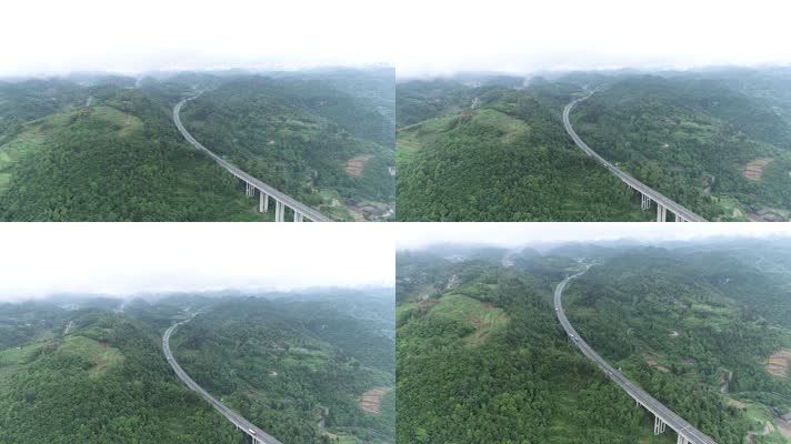 贵州高速公路桥梁原素材