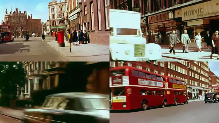 50年代，伦敦景象