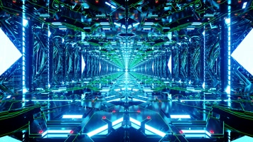 穿梭 酷炫光线 动感光线  