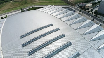 铜川体育馆航拍3