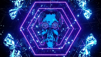 穿梭 酷炫光线 动感光线 