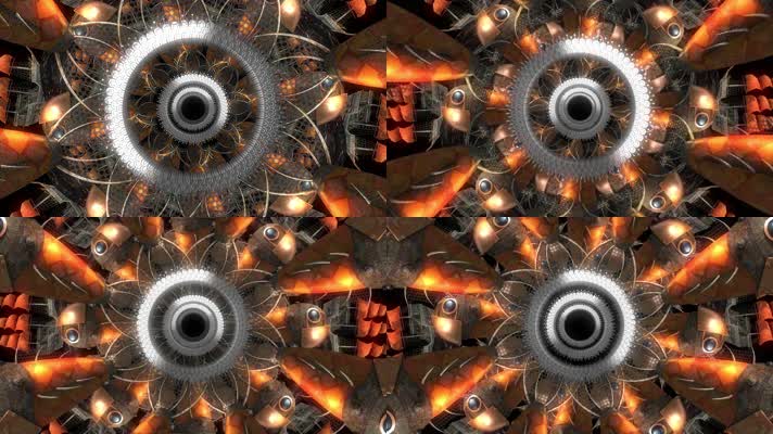 万花筒 民族异域 舞台背景 