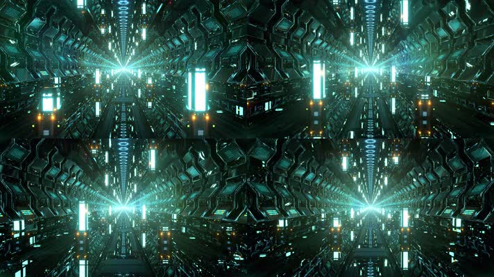 穿梭 酷炫光线 动感光线 