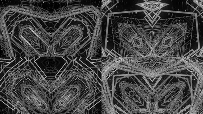 万花筒 舞台背景 