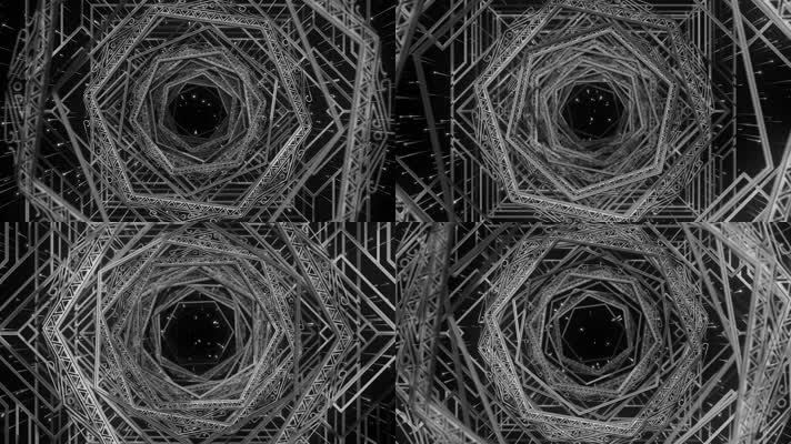 万花筒 舞台背景  