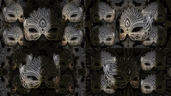 万花筒 舞台背景  