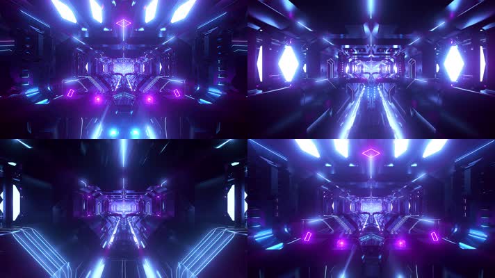 穿梭 酷炫光线 动感光线 