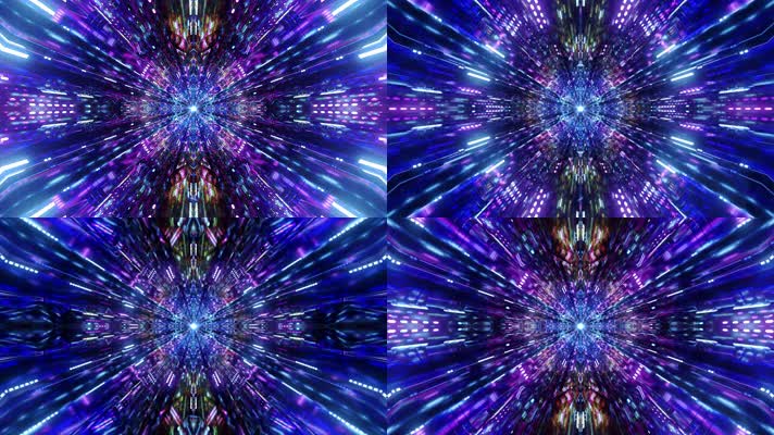 穿梭 酷炫光线 动感光线  