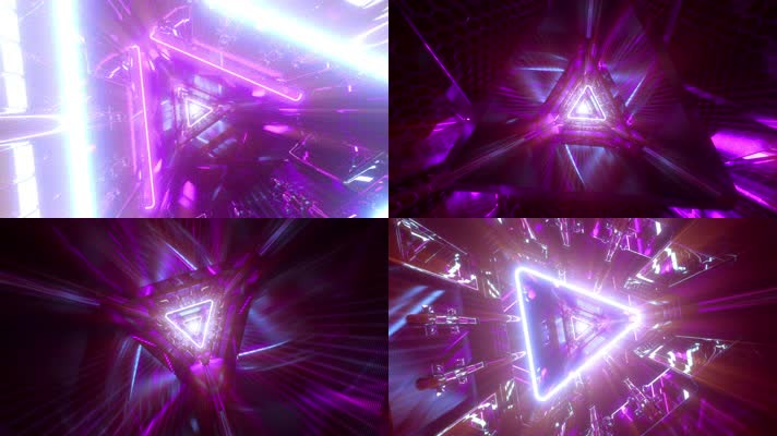 穿梭 酷炫光线 动感光线  