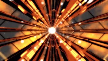 4K大气华丽隧道穿梭视频背景