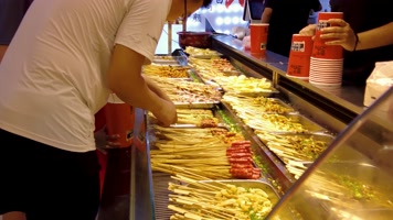 上海外滩美食城4K实拍