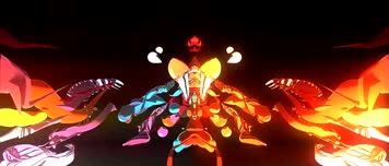 动感多彩粒子光条变换