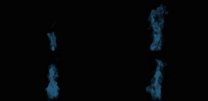 4K一缕青烟上升视频素材