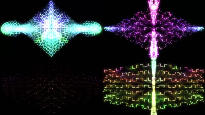 霓儿虹几何图形变换