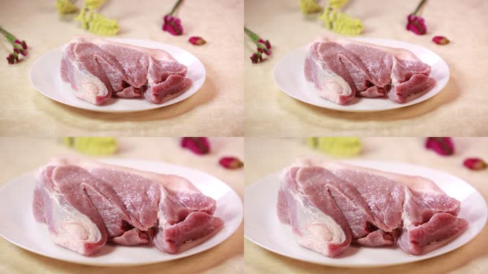 猪肉食材五花肉瘦肉 (5)