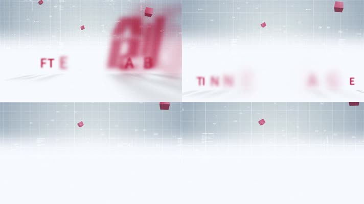 312红色科技文字标题 312红色科技文字标题