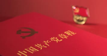 100周年宣誓实拍素材