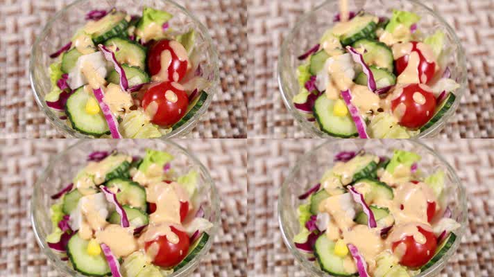 制作健康蔬菜沙拉 (3)